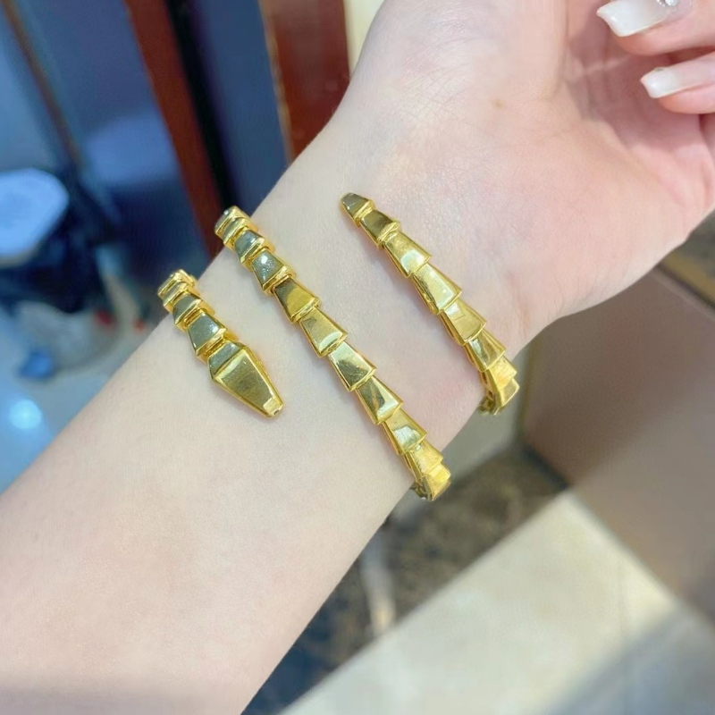 Tuochen Jewelry Factory 24K/18k/14k/10k/9k Bracelete de ouro para mulheres presentes